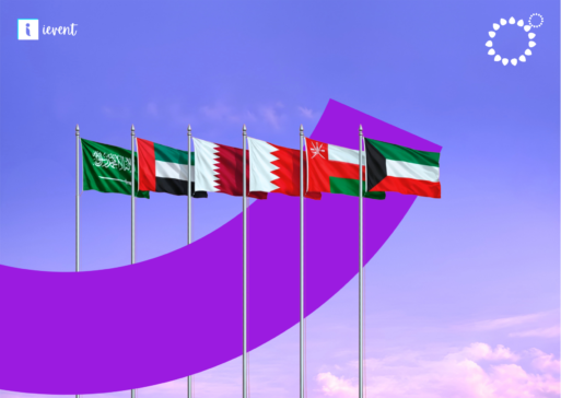 بنفسجي وردي ورمادي بسيط عيد بطاقة